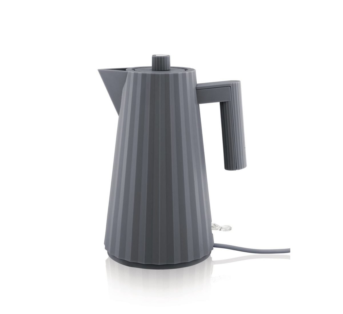 Grey electric kettle Plisse