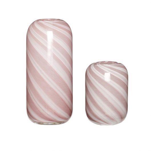 Pink glass vase Candy (Midi) - minimalist-store.com