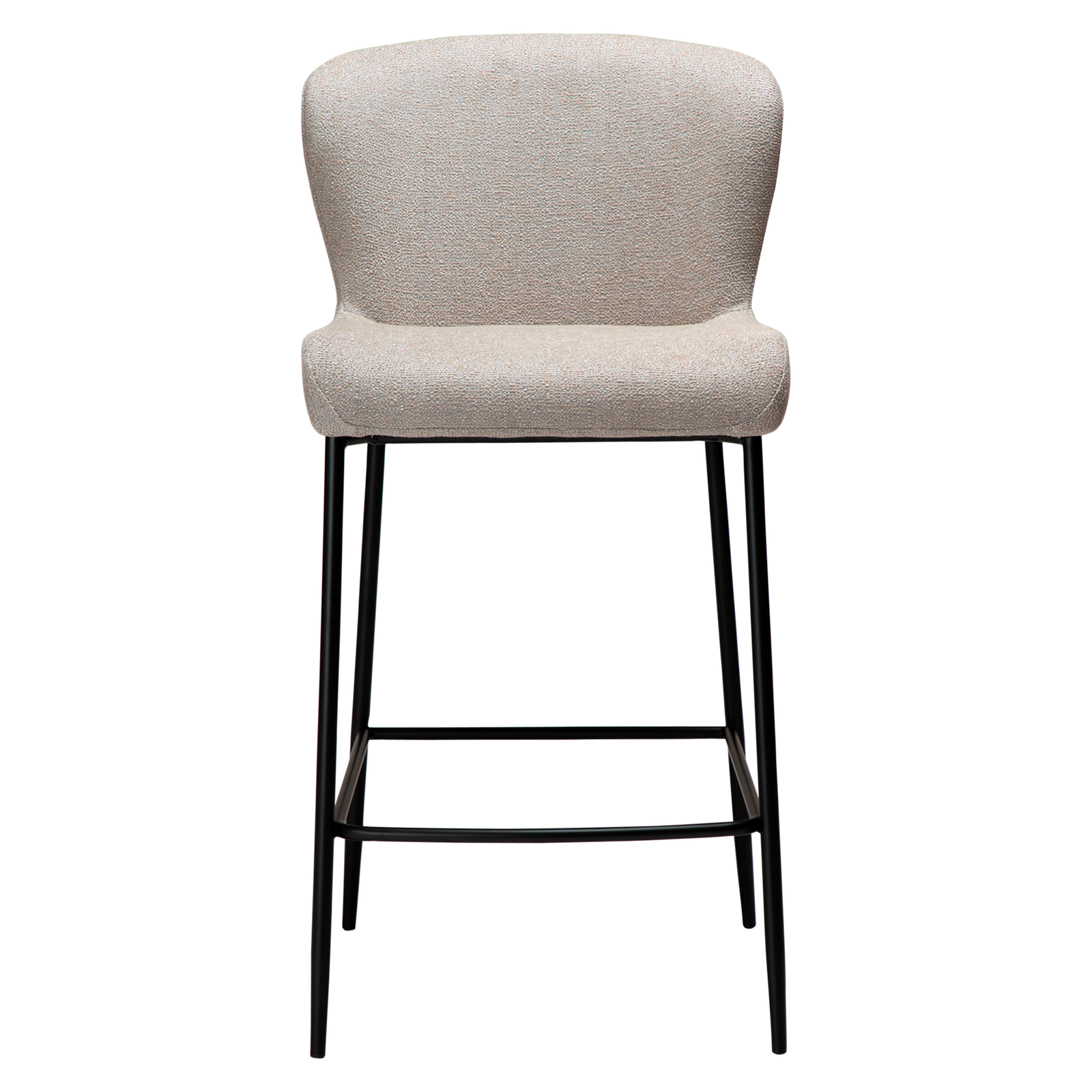 Glamorous counter stool | Cashmere bouclé fabric - minimali